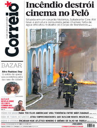 Capa do jornal Correio 12/11/2017
