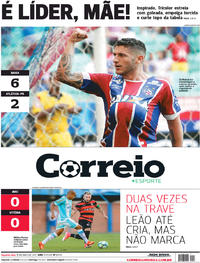 Capa do jornal Correio 15/05/2017