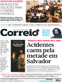 Capa do jornal Correio 16/07/2017