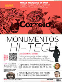 Capa do jornal Correio 17/08/2017