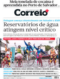 Capa do jornal Correio 22/03/2017