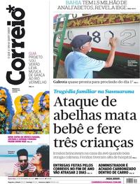 Capa do jornal Correio 22/12/2017