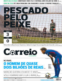 Capa do jornal Correio 24/07/2017