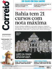 Capa do jornal Correio 26/03/2017