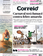 Capa do jornal Correio 29/01/2017
