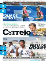 Capa do jornal Correio 30/01/2017