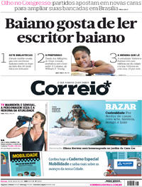 Capa do jornal Correio 30/07/2017