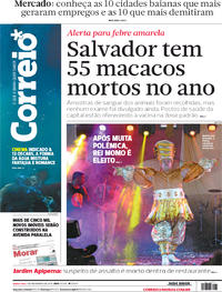 Capa do jornal Correio 01/02/2018
