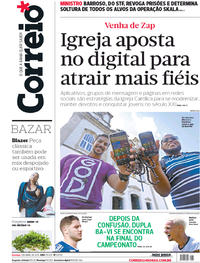 Capa do jornal Correio 01/04/2018