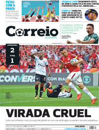 Capa do jornal Correio 01/10/2018