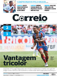 Capa do jornal Correio 02/04/2018