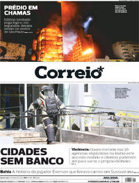 Capa do jornal Correio 02/05/2018