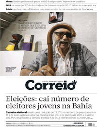 Capa do jornal Correio 02/08/2018