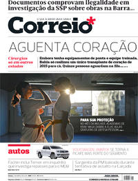 Capa do jornal Correio 03/03/2018