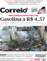Capa do jornal Correio 03/05/2018
