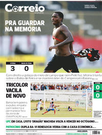 Capa do jornal Correio 05/02/2018