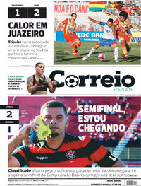 Capa do jornal Correio 05/03/2018