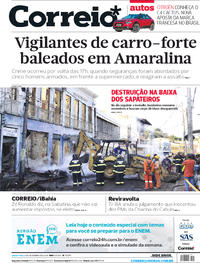 Capa do jornal Correio 05/09/2018