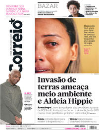 Capa do jornal Correio 06/05/2018