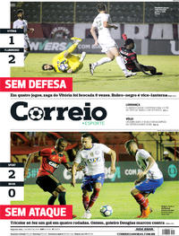 Capa do jornal Correio 07/05/2018