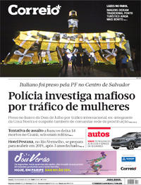 Capa do jornal Correio 08/12/2018