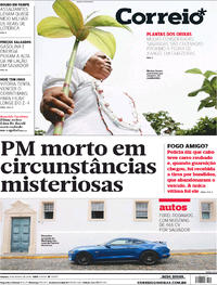 Capa do jornal Correio 09/06/2018