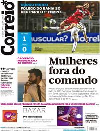 Capa do jornal Correio 09/09/2018