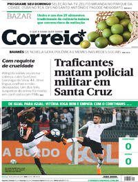 Capa do jornal Correio 10/06/2018