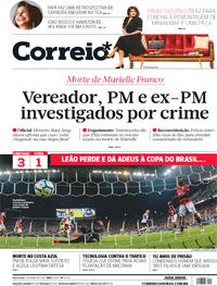 Capa do jornal Correio 11/05/2018