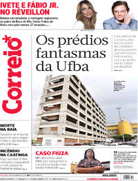 Capa do jornal Correio 11/09/2018