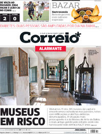 Capa do jornal Correio 16/09/2018