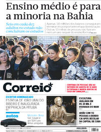 Capa do jornal Correio 19/05/2018