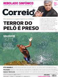 Capa do jornal Correio 21/12/2018