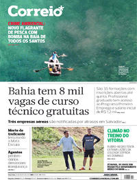 Capa do jornal Correio 24/07/2018