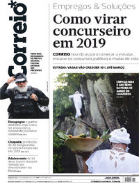 Capa do jornal Correio 24/12/2018