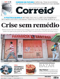 Capa do jornal Correio 25/02/2018