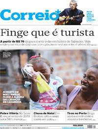 Capa do jornal Correio 26/12/2018