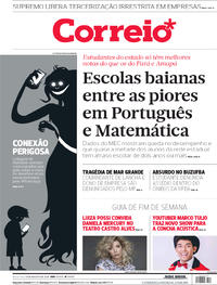 Capa do jornal Correio 31/08/2018