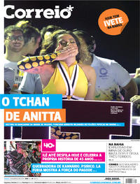 Capa do jornal Correio 02/03/2019