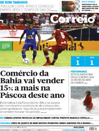 Capa do jornal Correio 03/04/2019