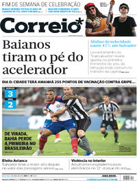 Capa do jornal Correio 03/05/2019