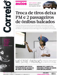Capa do jornal Correio 04/05/2019