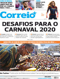 Capa do jornal Correio 07/03/2019