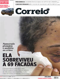 Capa do jornal Correio 09/03/2019