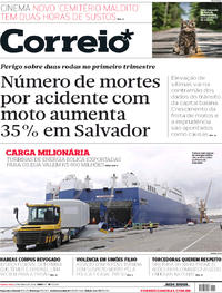 Capa do jornal Correio 09/05/2019
