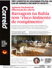 Capa do jornal Correio 11/04/2019