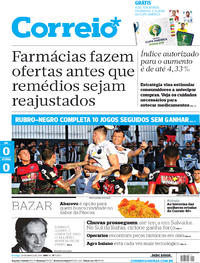 Capa do jornal Correio 24/03/2019