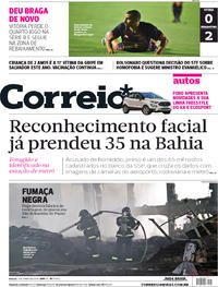 Capa do jornal Correio 01/06/2019