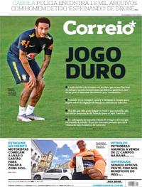 Capa do jornal Correio 04/06/2019