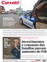 Capa do jornal Correio 04/12/2019